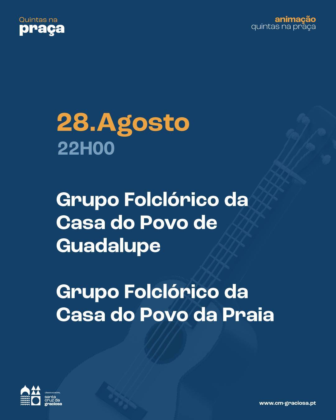 QUINTAS NA PRAÇA I 28 de Agosto