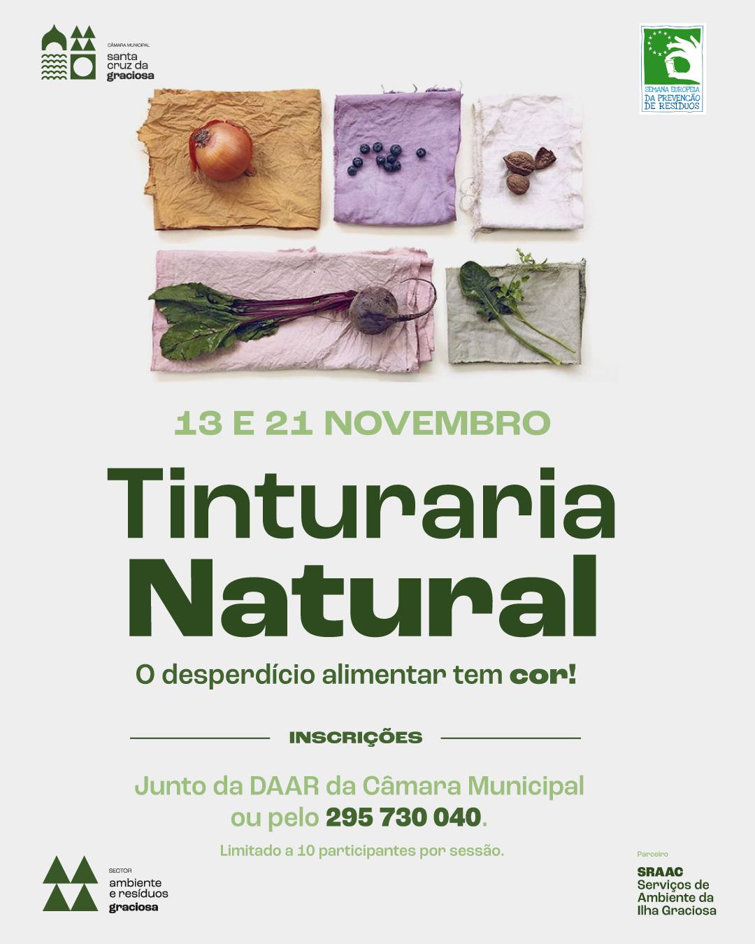 Divulgação | 16ª Semana Europeia da Prevenção de Resíduos 