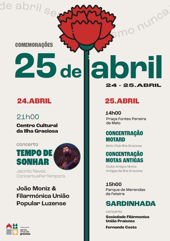 COMEMORAÇÕES DE 25 DE ABRIL