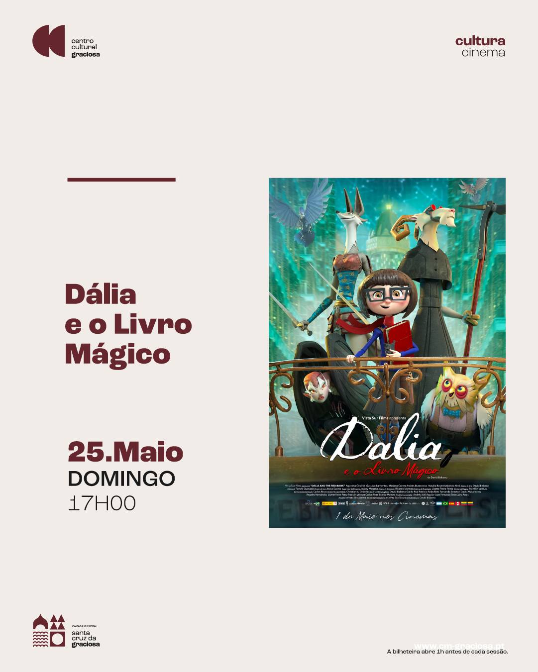 Cinema | Dália e o Livro Mágico