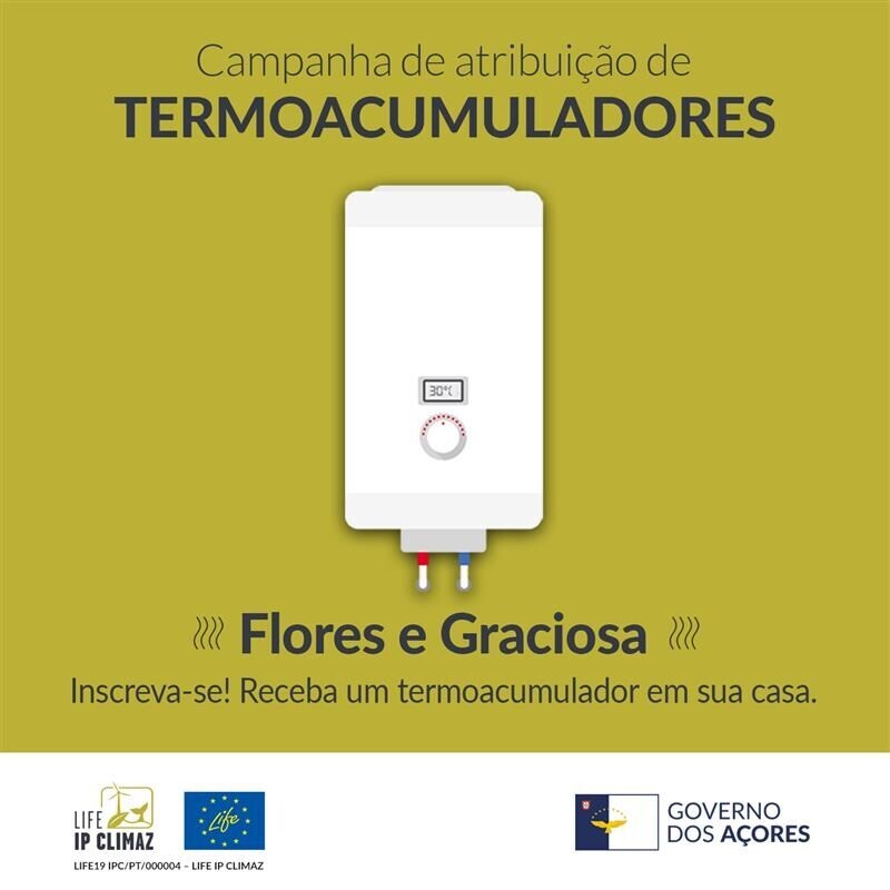 DIVULGAÇÃO | Termoacumuladores – Graciosa