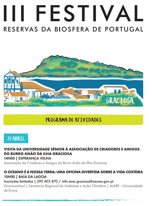 III FESTIVAL RESERVAS DA BIOSFERA DE PORTUGAL | Programa
